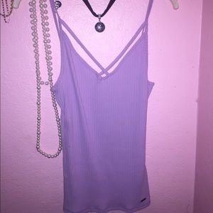 Purple tank top